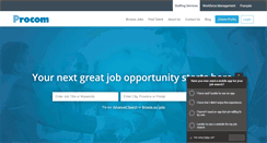 Desktop Screenshot of procom.ca
